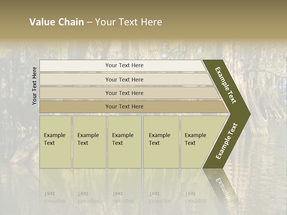 Usa Outdoors Bayou PowerPoint Template