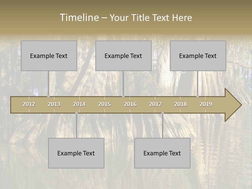 Usa Outdoors Bayou PowerPoint Template