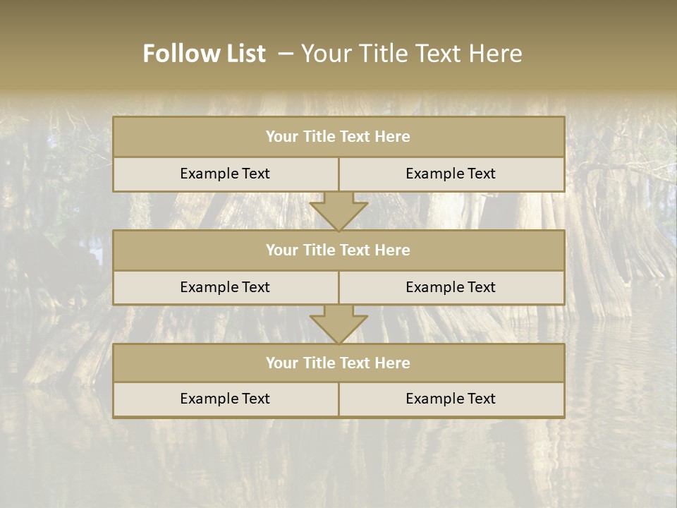 Usa Outdoors Bayou PowerPoint Template