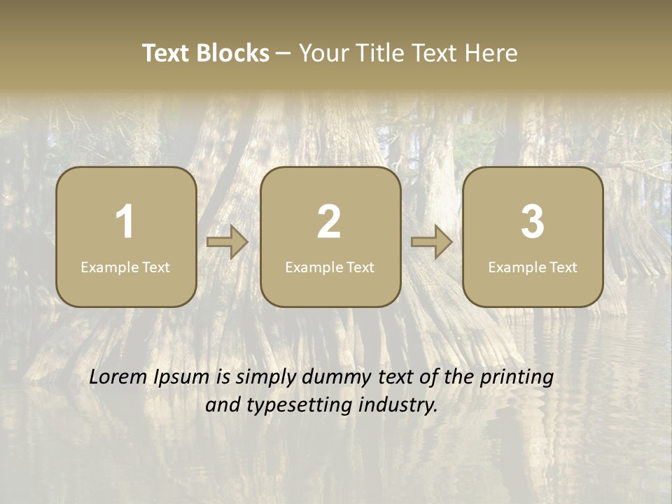Usa Outdoors Bayou PowerPoint Template