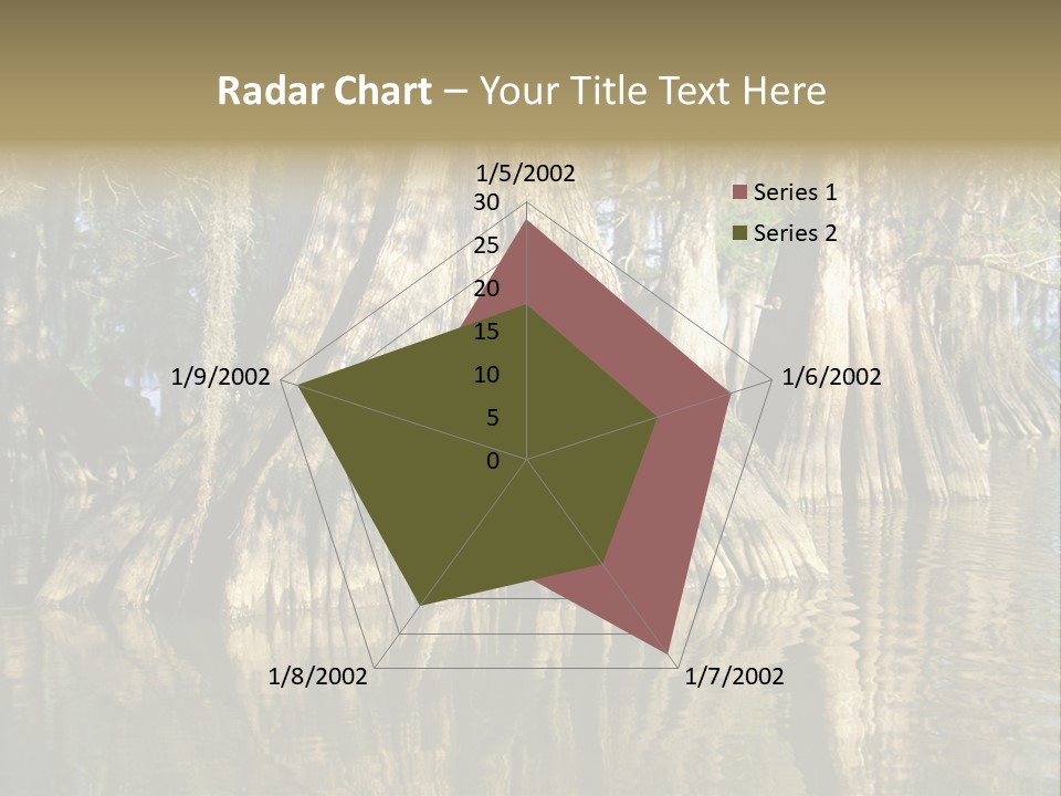 Usa Outdoors Bayou PowerPoint Template