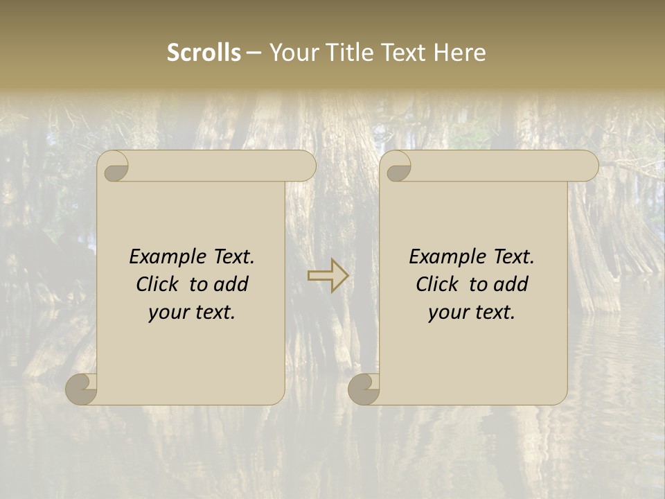 Usa Outdoors Bayou PowerPoint Template