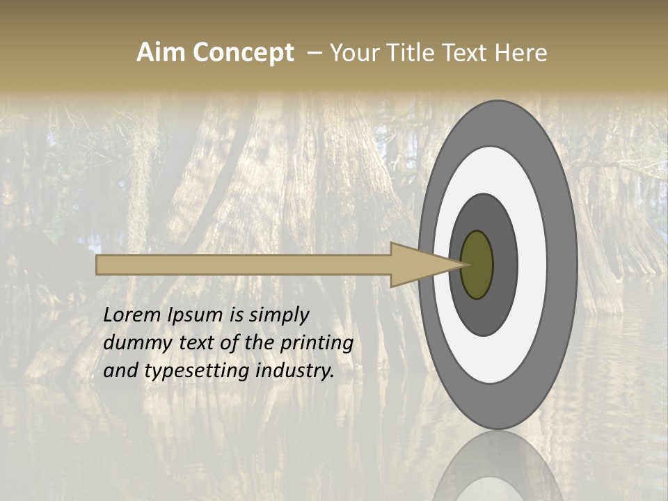 Usa Outdoors Bayou PowerPoint Template