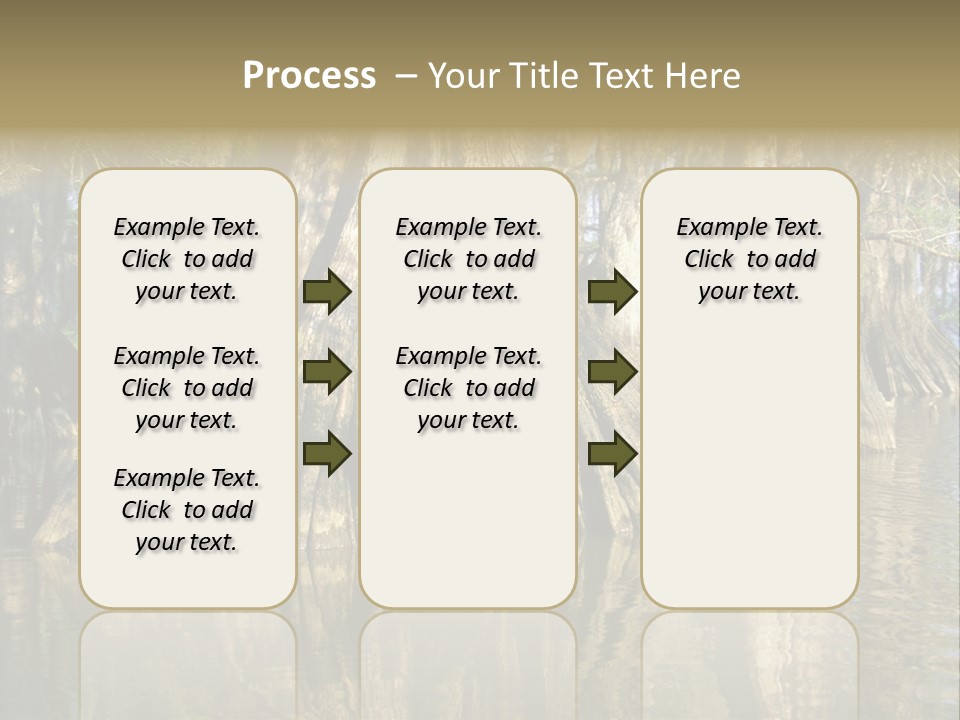 Usa Outdoors Bayou PowerPoint Template