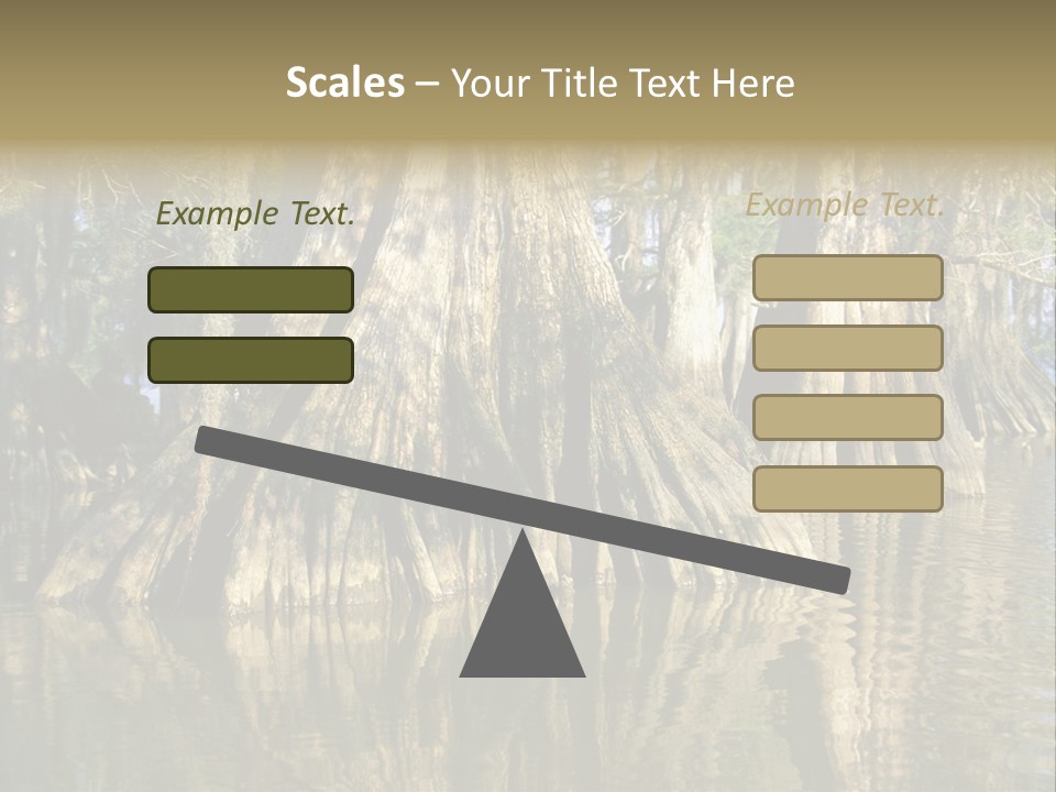 Usa Outdoors Bayou PowerPoint Template