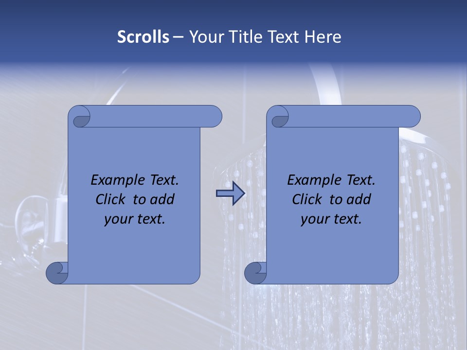 Flowing Modern Design PowerPoint Template