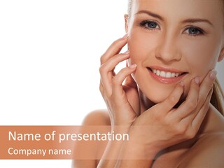 White Background Beautiful PowerPoint Template