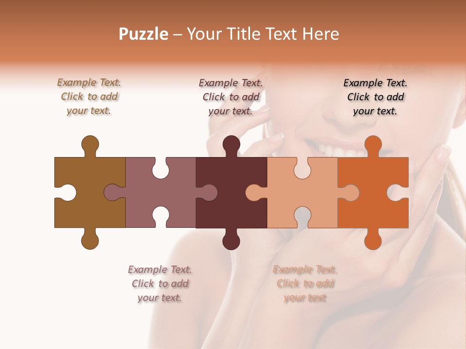 White Background Beautiful PowerPoint Template