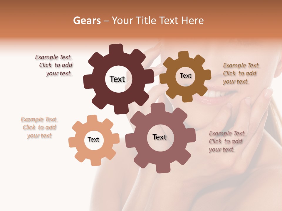 White Background Beautiful PowerPoint Template