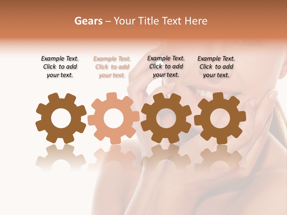 White Background Beautiful PowerPoint Template