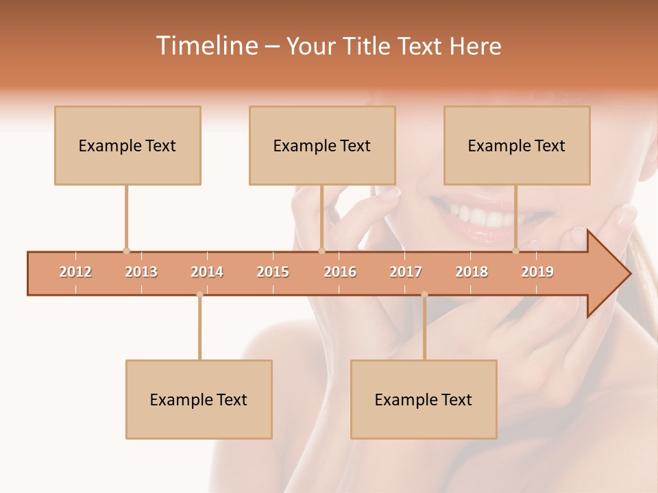 White Background Beautiful PowerPoint Template