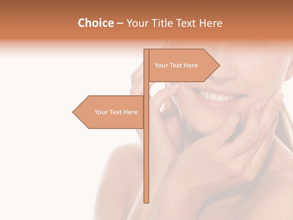 White Background Beautiful PowerPoint Template