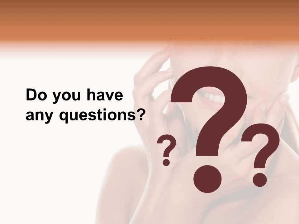 White Background Beautiful PowerPoint Template