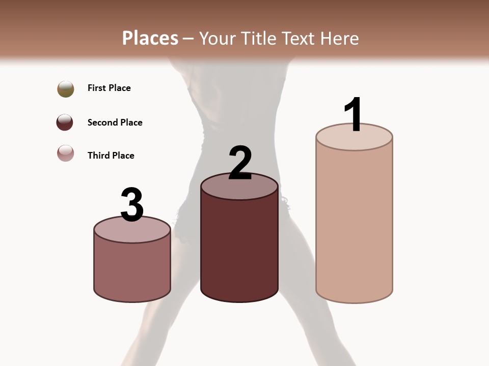 Girl Ballet Dancer PowerPoint Template