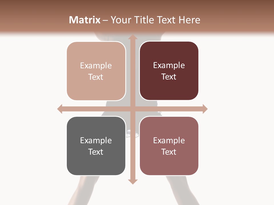 Girl Ballet Dancer PowerPoint Template