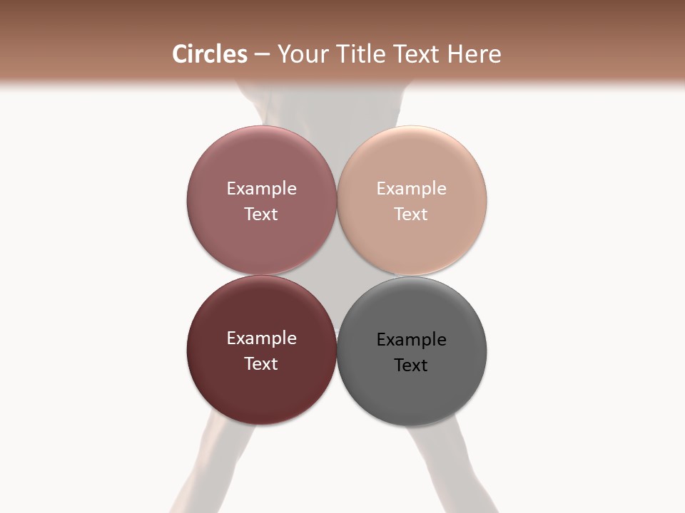 Girl Ballet Dancer PowerPoint Template