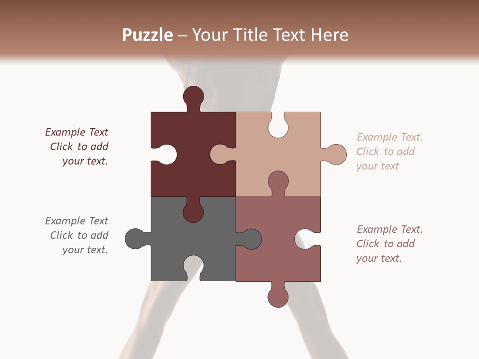 Girl Ballet Dancer PowerPoint Template