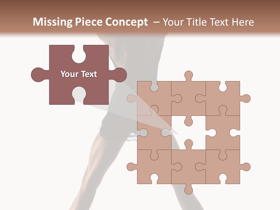 Girl Ballet Dancer PowerPoint Template