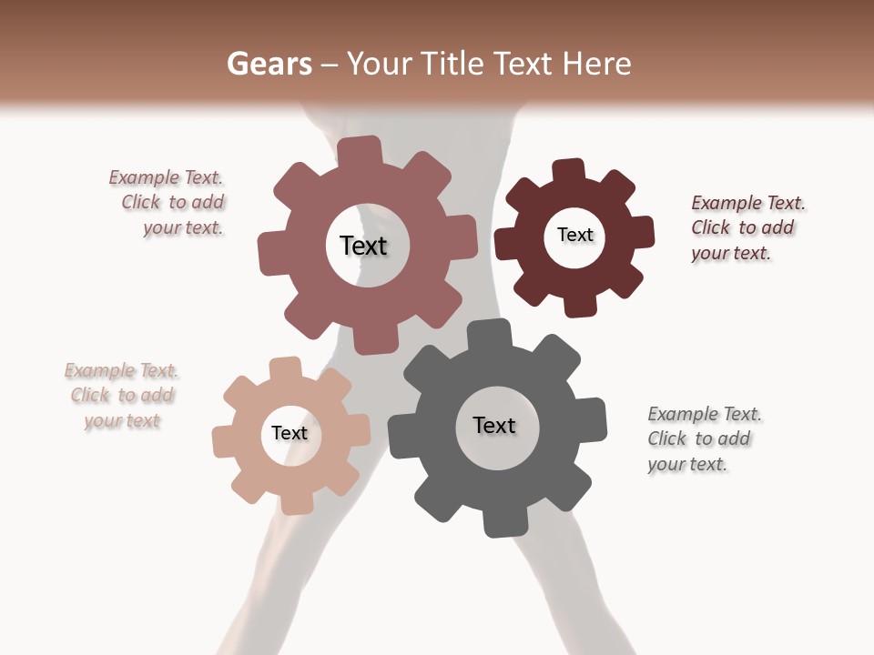 Girl Ballet Dancer PowerPoint Template