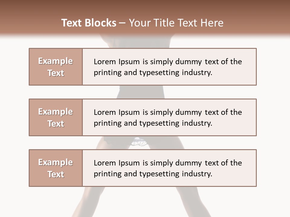 Girl Ballet Dancer PowerPoint Template