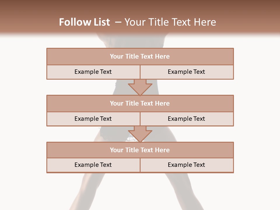 Girl Ballet Dancer PowerPoint Template