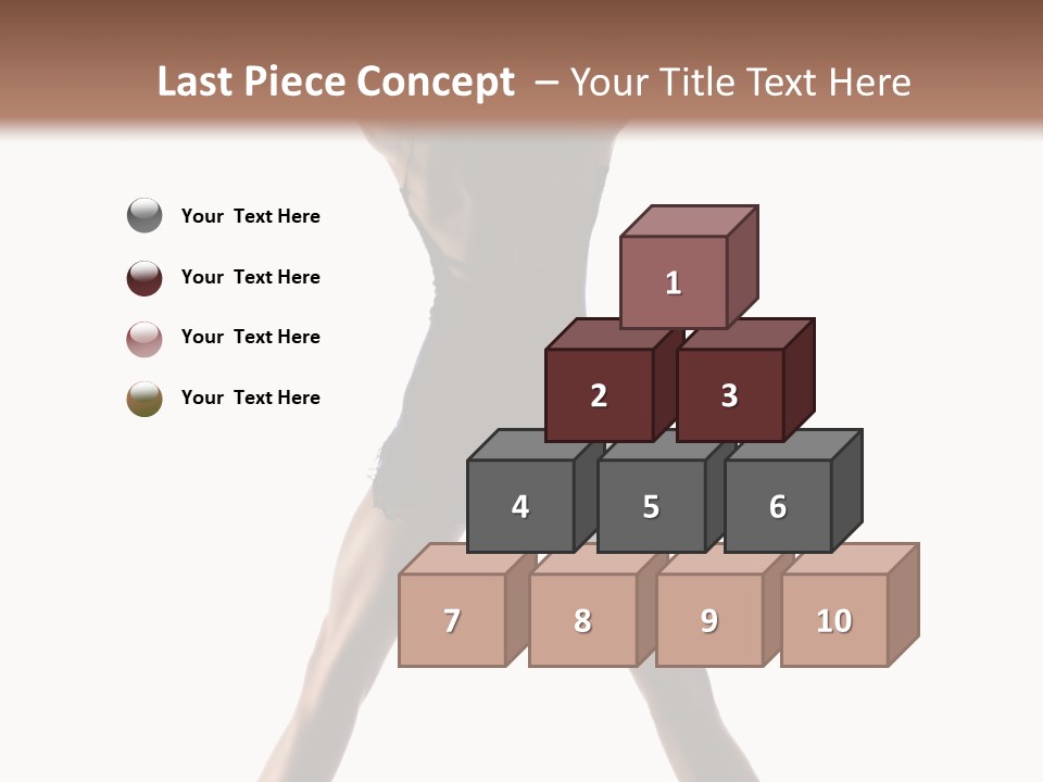 Girl Ballet Dancer PowerPoint Template