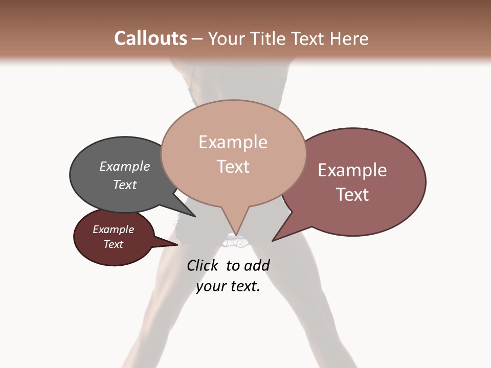 Girl Ballet Dancer PowerPoint Template