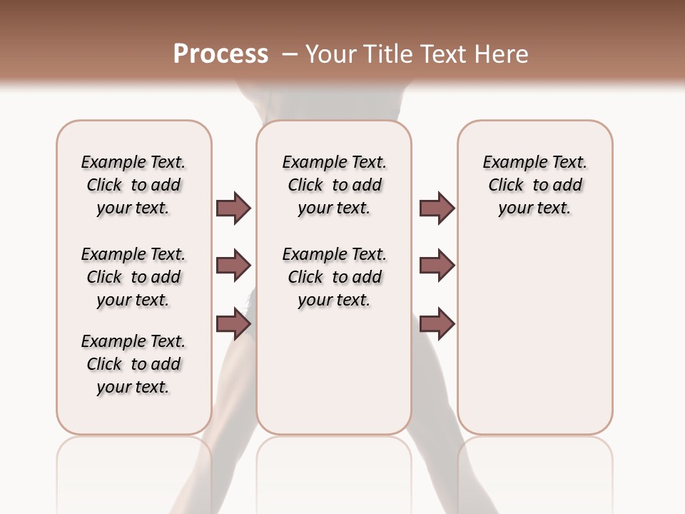 Girl Ballet Dancer PowerPoint Template