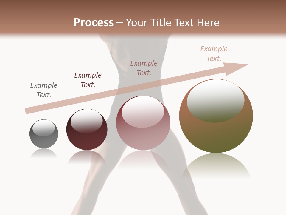 Girl Ballet Dancer PowerPoint Template