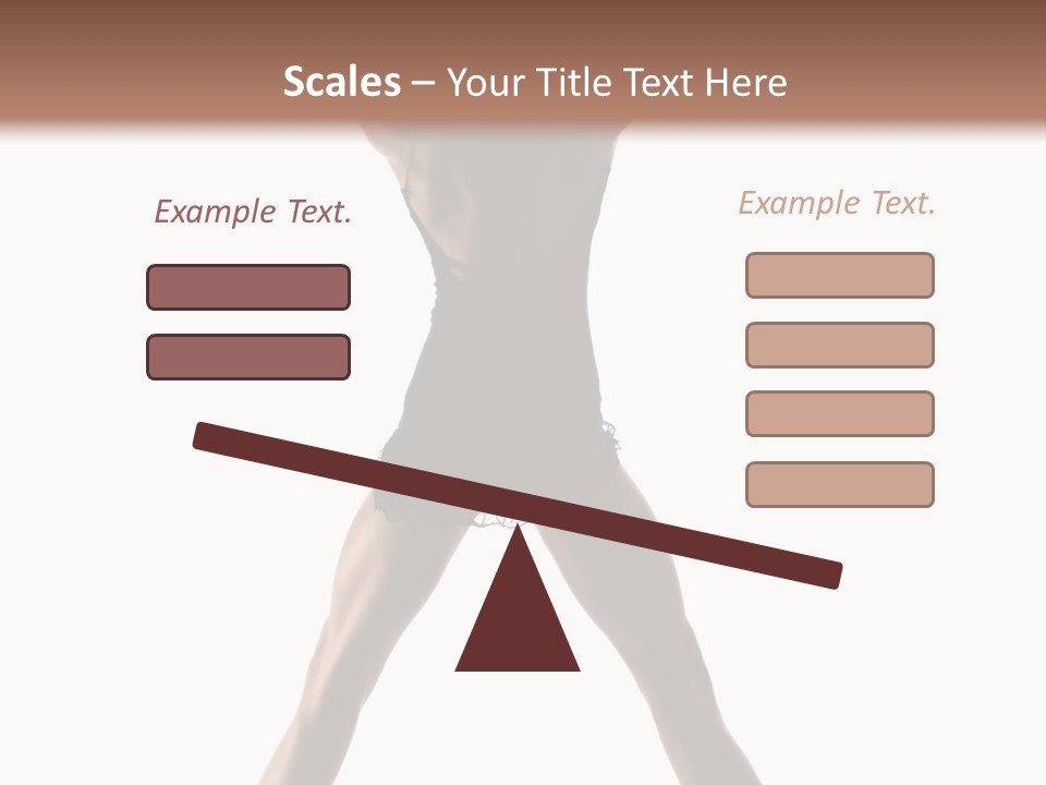 Girl Ballet Dancer PowerPoint Template