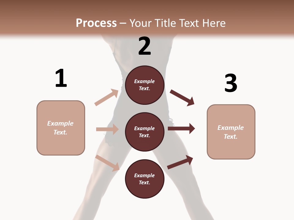 Girl Ballet Dancer PowerPoint Template
