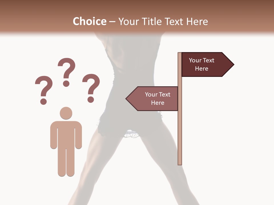 Girl Ballet Dancer PowerPoint Template