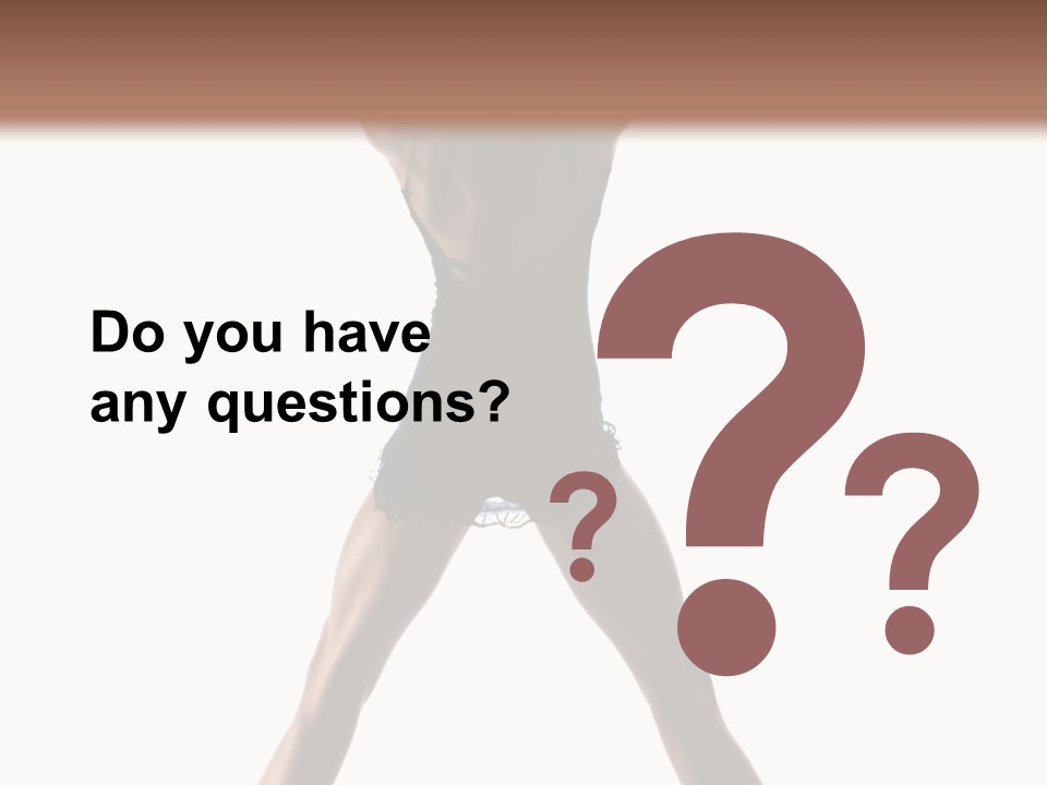 Girl Ballet Dancer PowerPoint Template