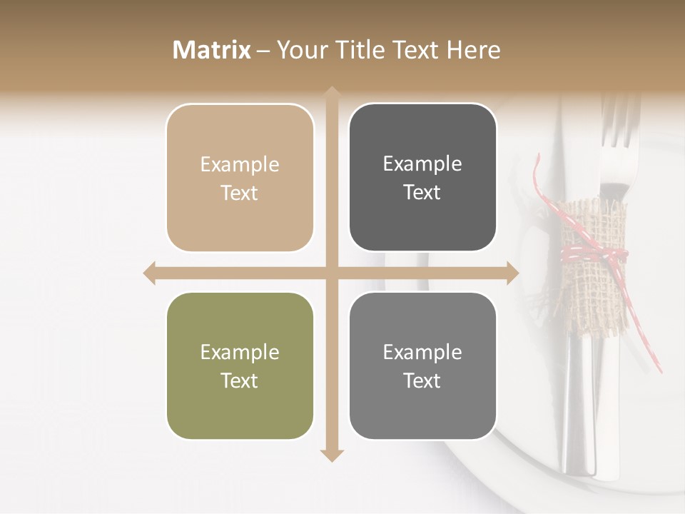 Banquet Year Seasonal PowerPoint Template