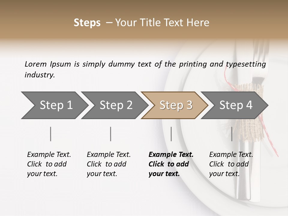 Banquet Year Seasonal PowerPoint Template