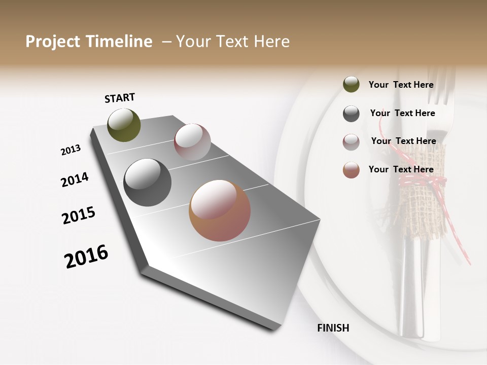 Banquet Year Seasonal PowerPoint Template