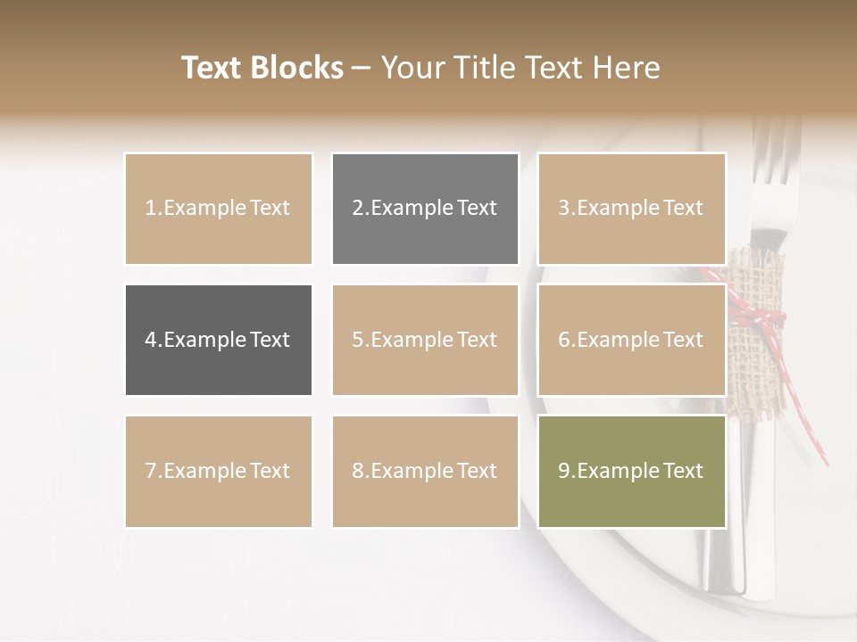 Banquet Year Seasonal PowerPoint Template