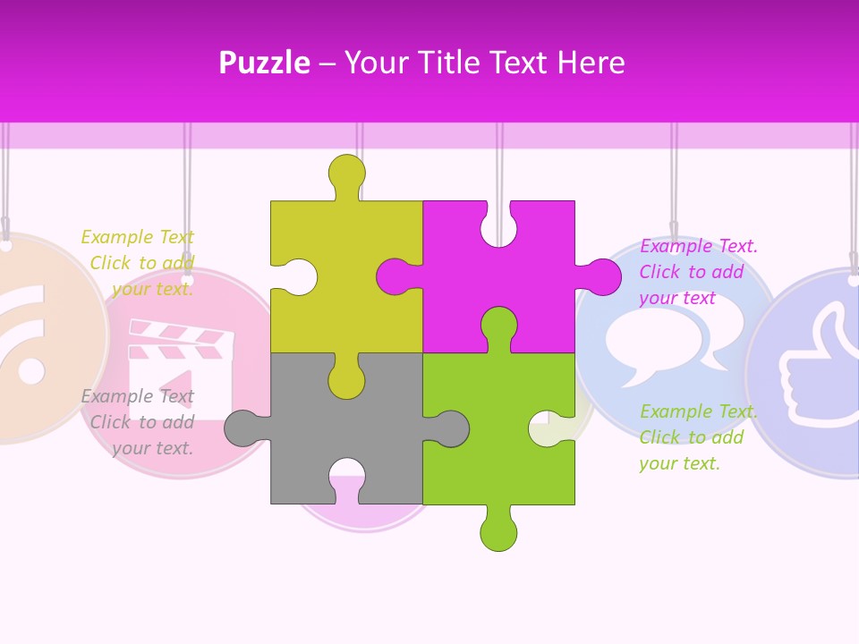 Symbol Internet Page PowerPoint Template