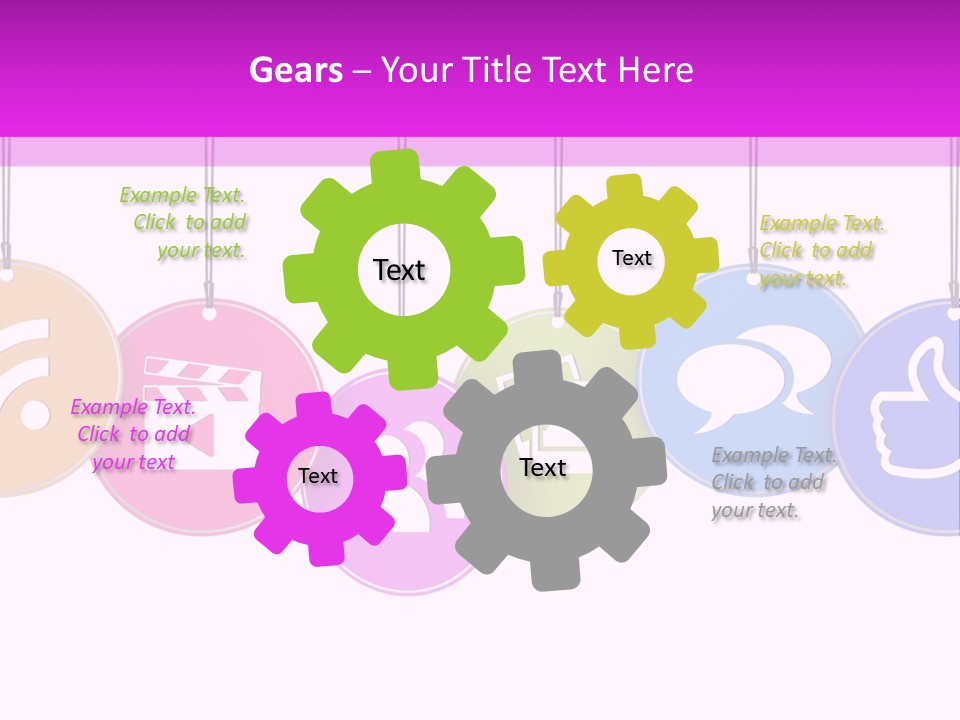 Symbol Internet Page PowerPoint Template