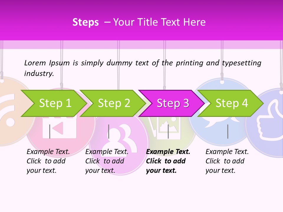 Symbol Internet Page PowerPoint Template