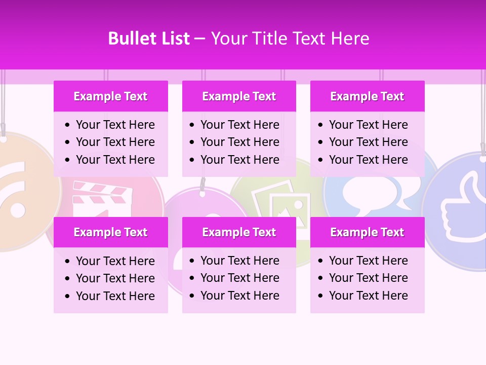 Symbol Internet Page PowerPoint Template