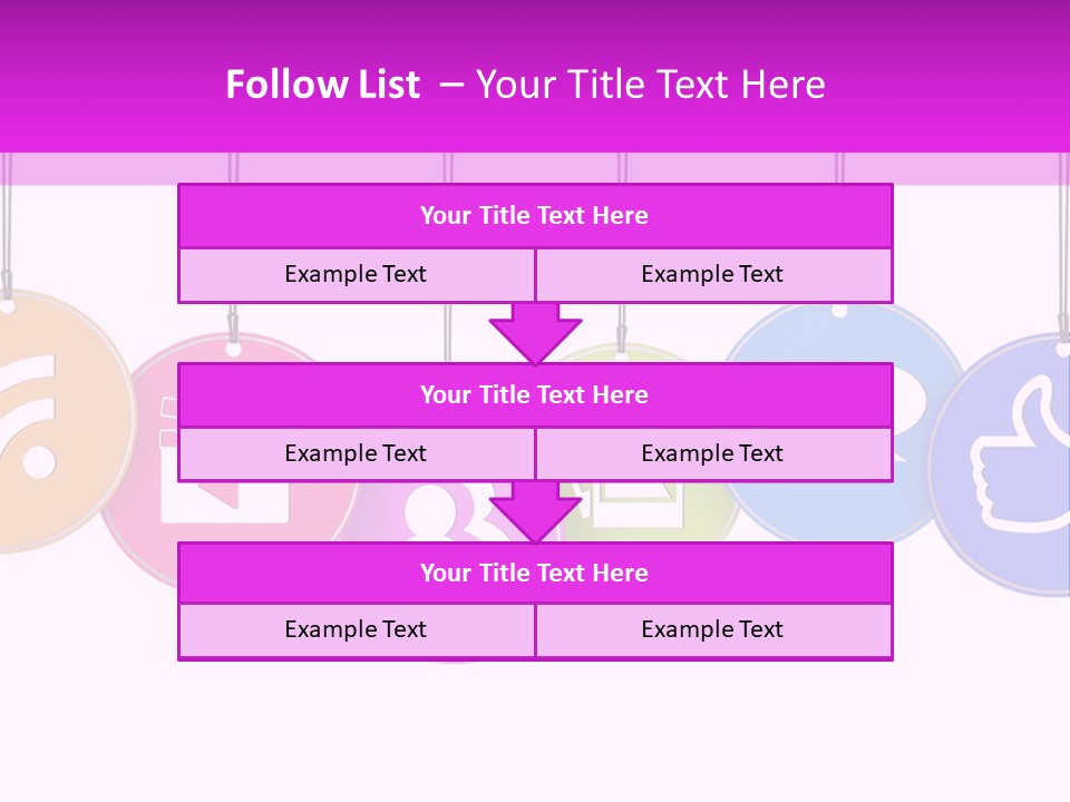 Symbol Internet Page PowerPoint Template