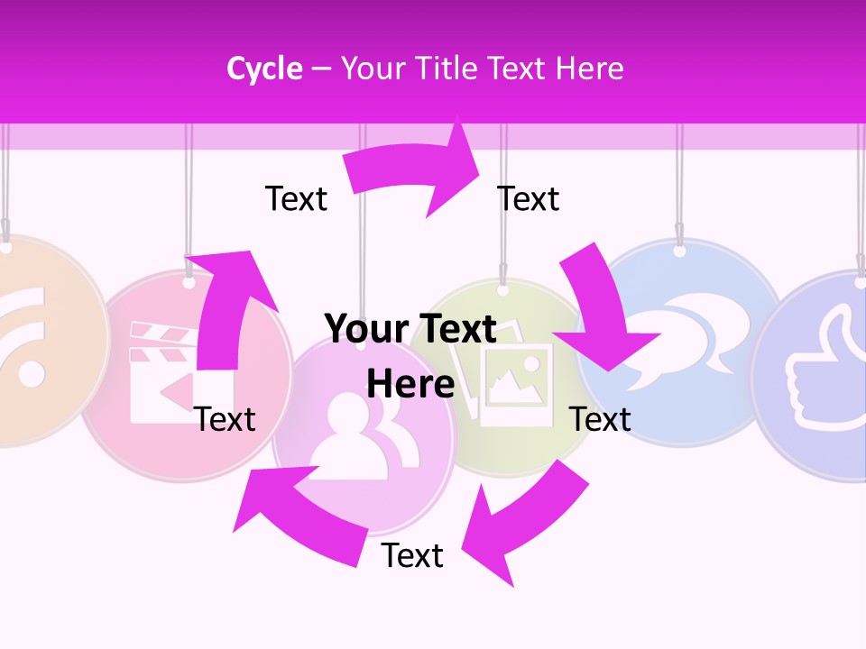Symbol Internet Page PowerPoint Template