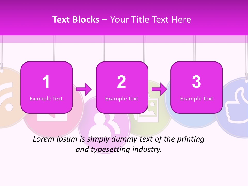 Symbol Internet Page PowerPoint Template