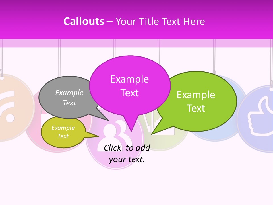 Symbol Internet Page PowerPoint Template