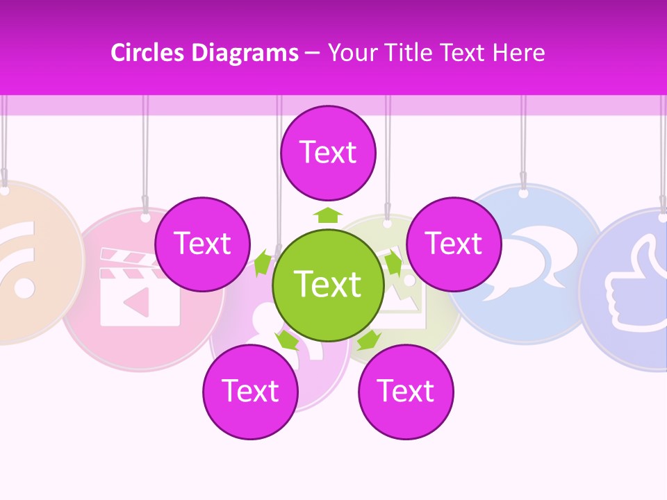 Symbol Internet Page PowerPoint Template