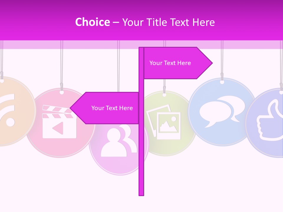 Symbol Internet Page PowerPoint Template