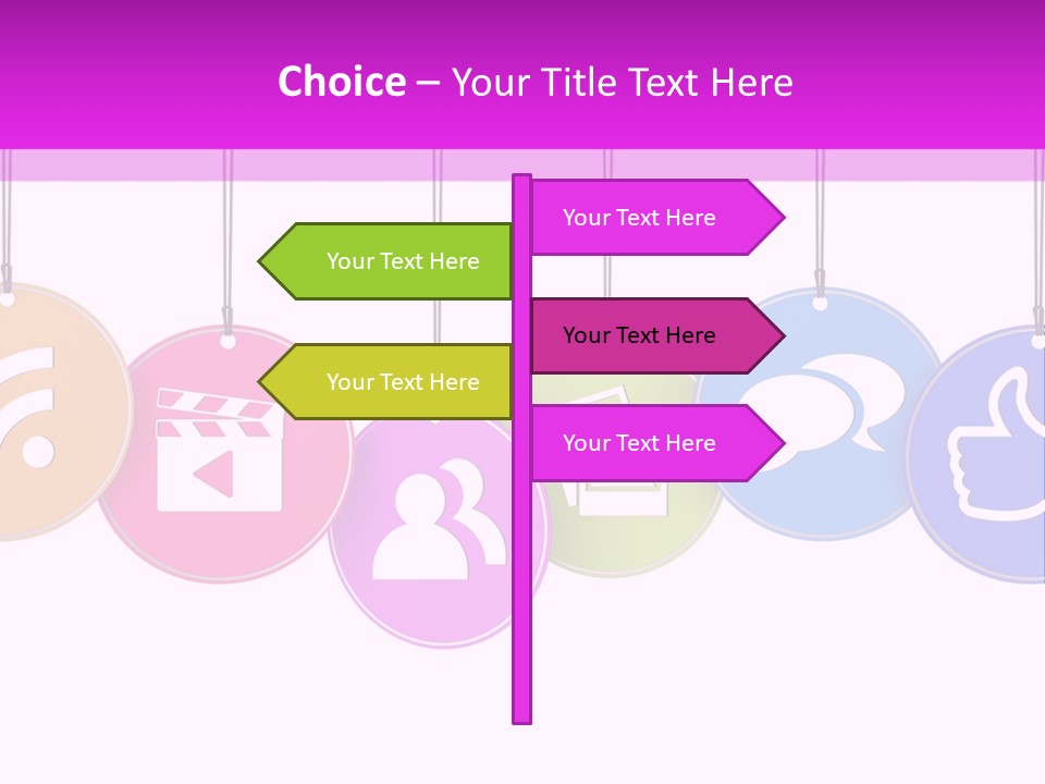 Symbol Internet Page PowerPoint Template