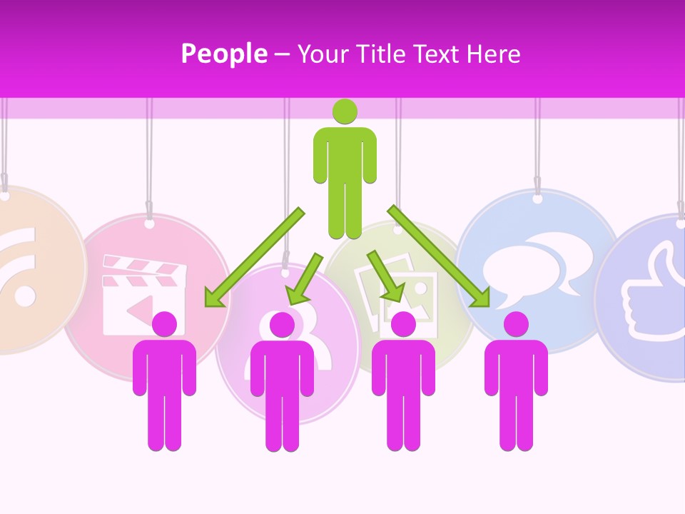 Symbol Internet Page PowerPoint Template