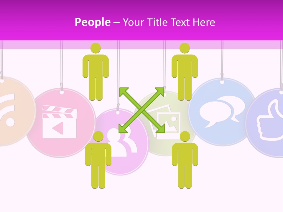 Symbol Internet Page PowerPoint Template